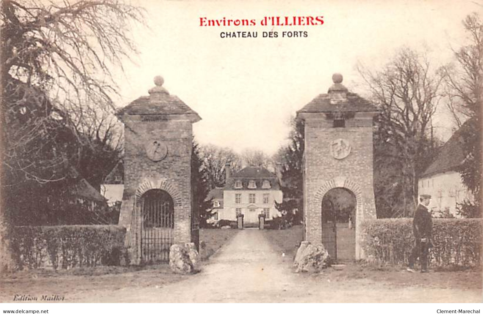 Environs D'ILLIERS - Château Des Forts - Très Bon état - Illiers-Combray