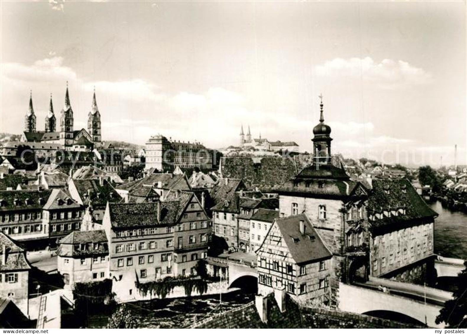 73333218 Bamberg Altes Rathaus Dom Neue Residenz Michelsberg Bamberg - Bamberg