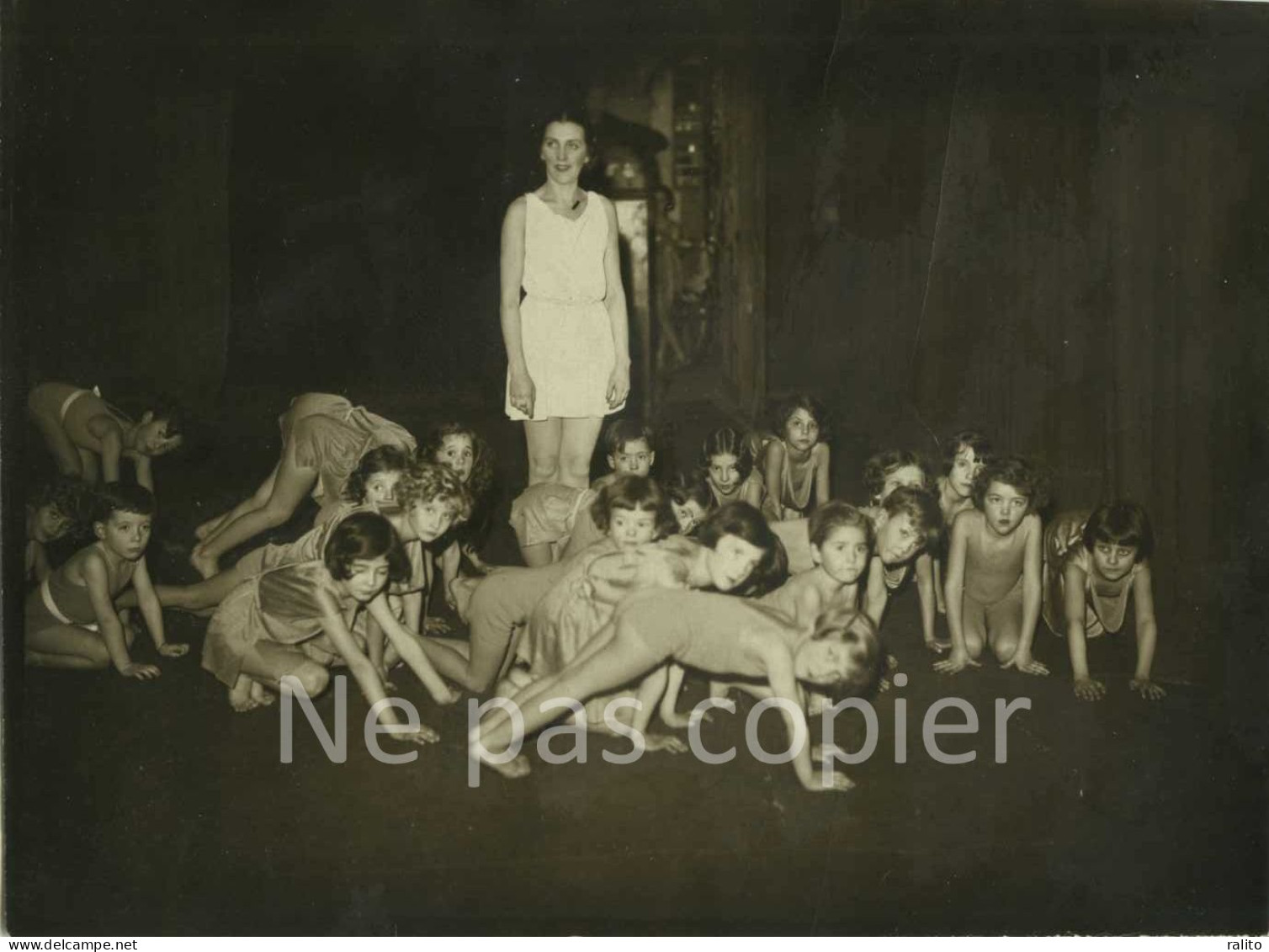 ANDRÉE JOLY 1935 école Gymnastique Sport Danse Enfants Paris - Other & Unclassified