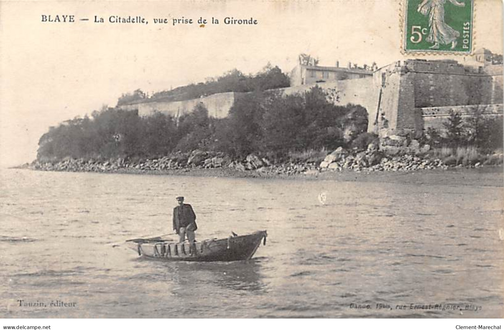 BLAYE - La Citadelle, Vue Prise De La Gironde - Très Bon état - Blaye