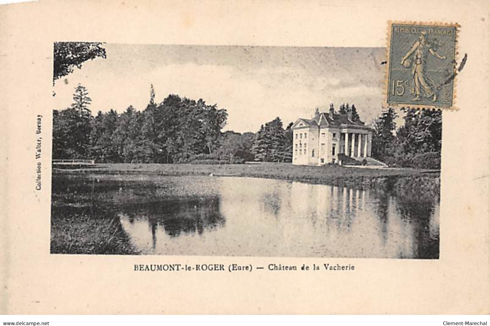 BEAUMONT LE ROGER - Château De La Vacherie - Très Bon état - Beaumont-le-Roger