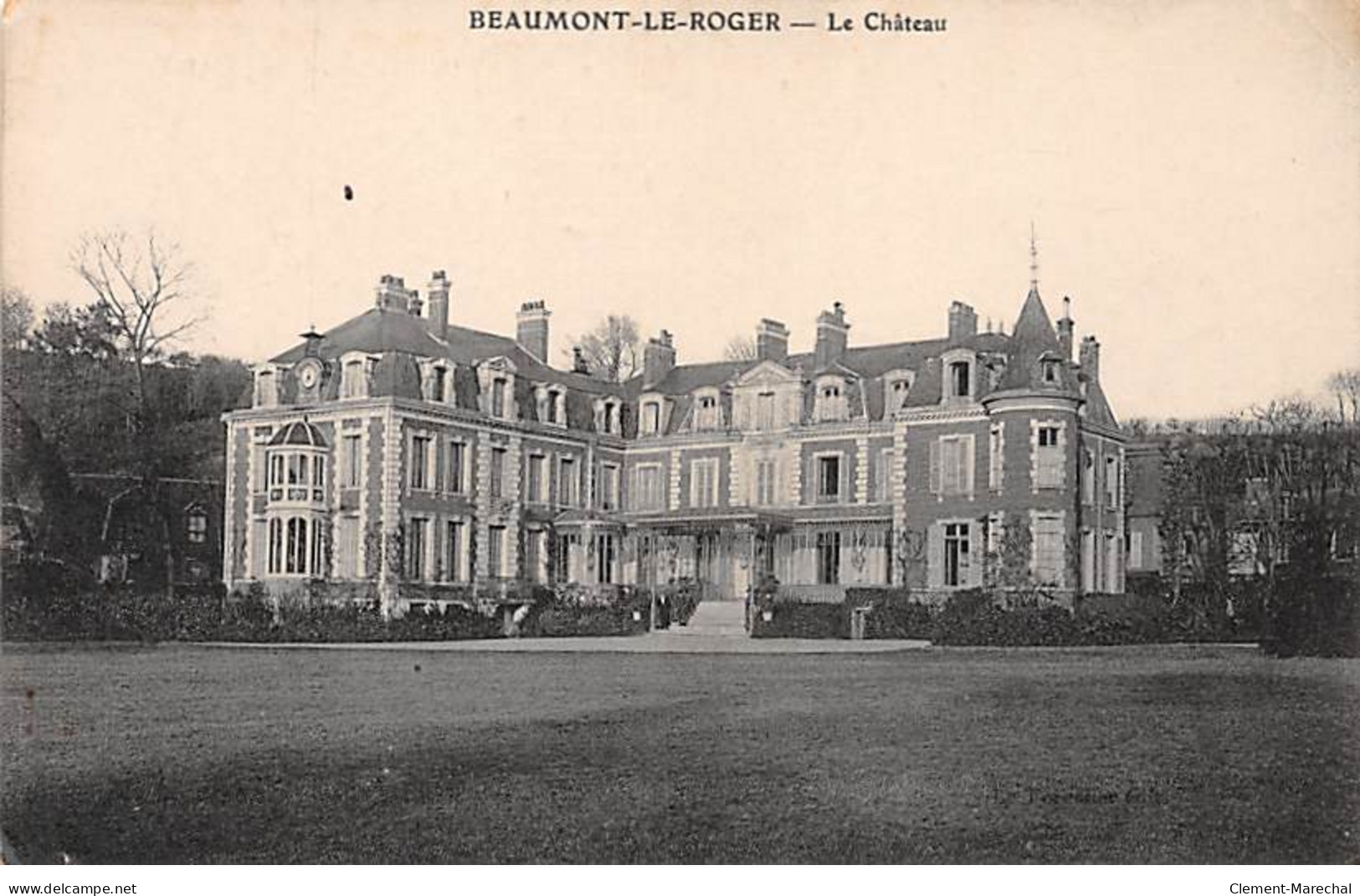 BEAUMONT LE ROGER - Le Château - Très Bon état - Beaumont-le-Roger