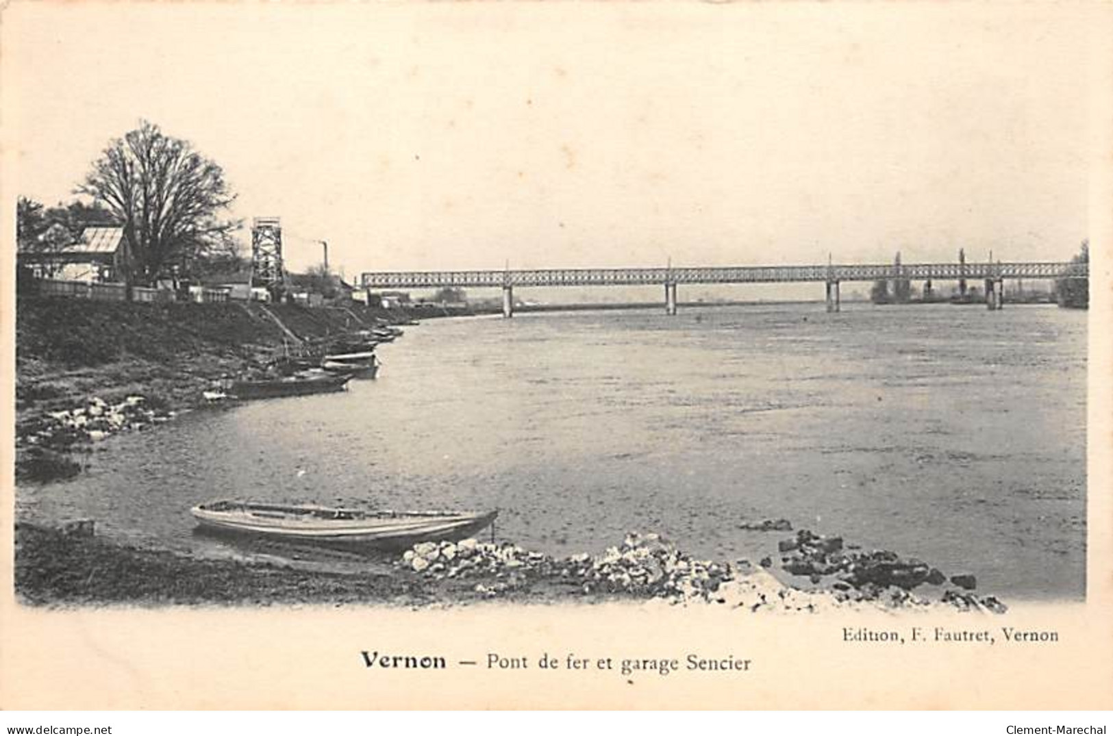 VERNON - Pont De Fer Et Garage Sencier - Très Bon état - Vernon