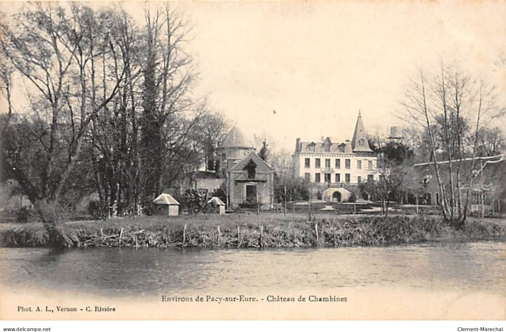 Environs De PACY SUR EURE - Château De Chambines - Très Bon état - Pacy-sur-Eure