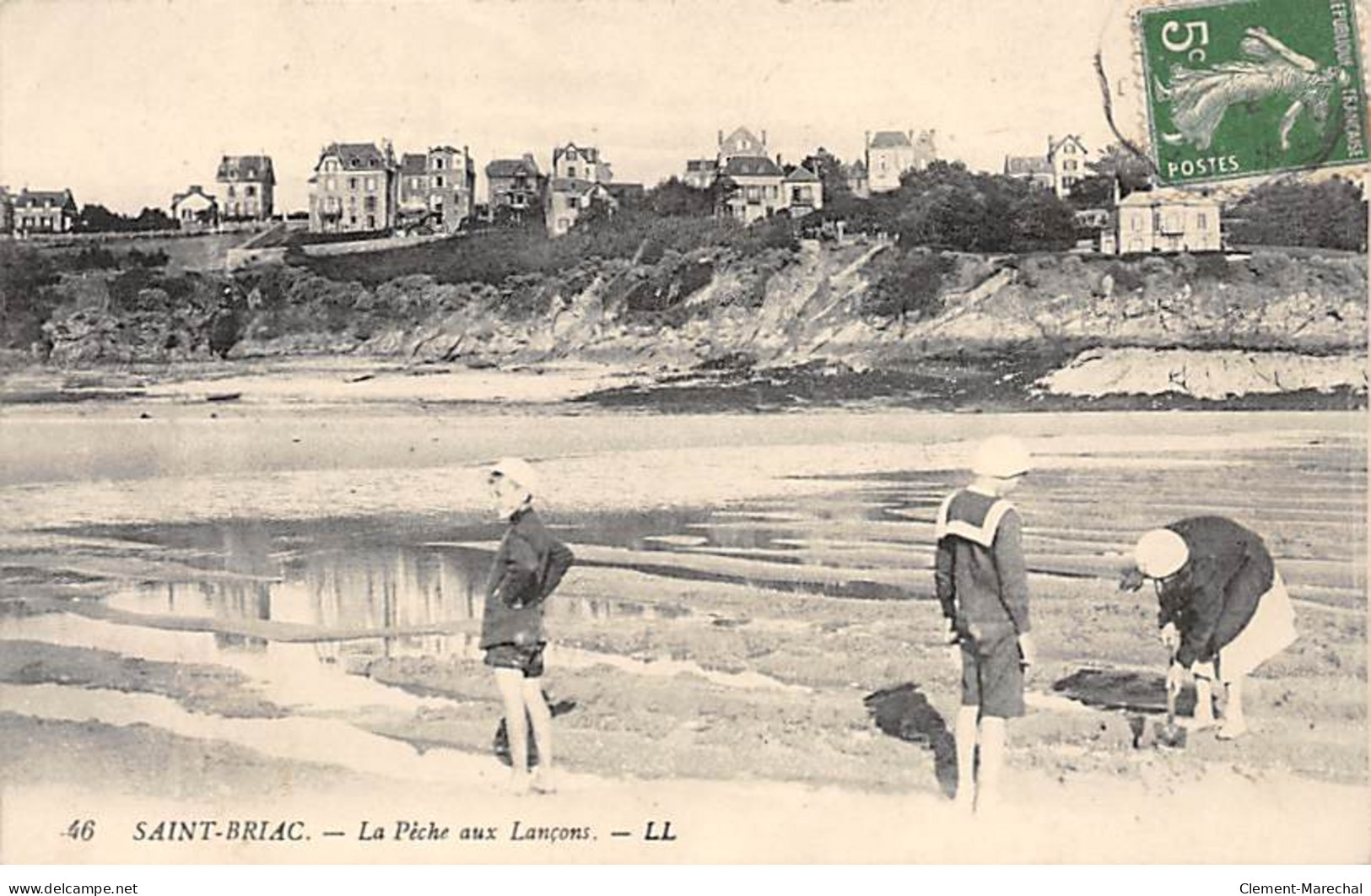 SAINT BRIAC - La Pêche Aux Lançons - Très Bon état - Saint-Briac