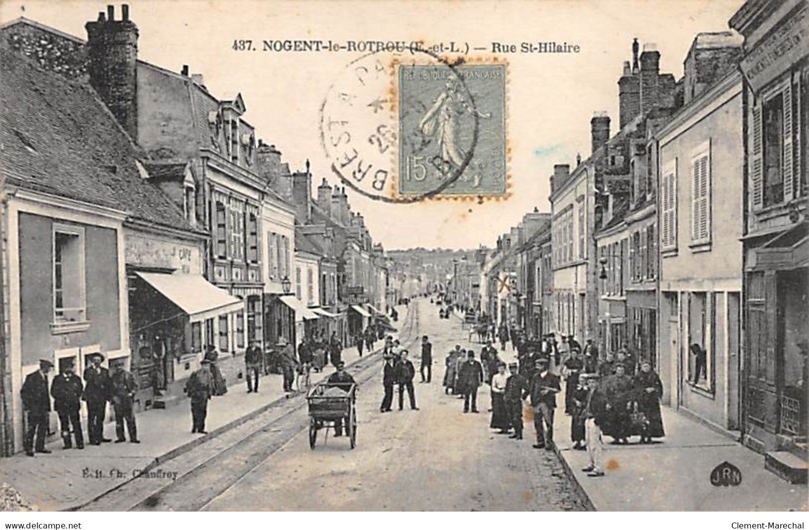 NOGENT LE ROTROU - Rue Saint Hilaire - Très Bon état - Nogent Le Rotrou