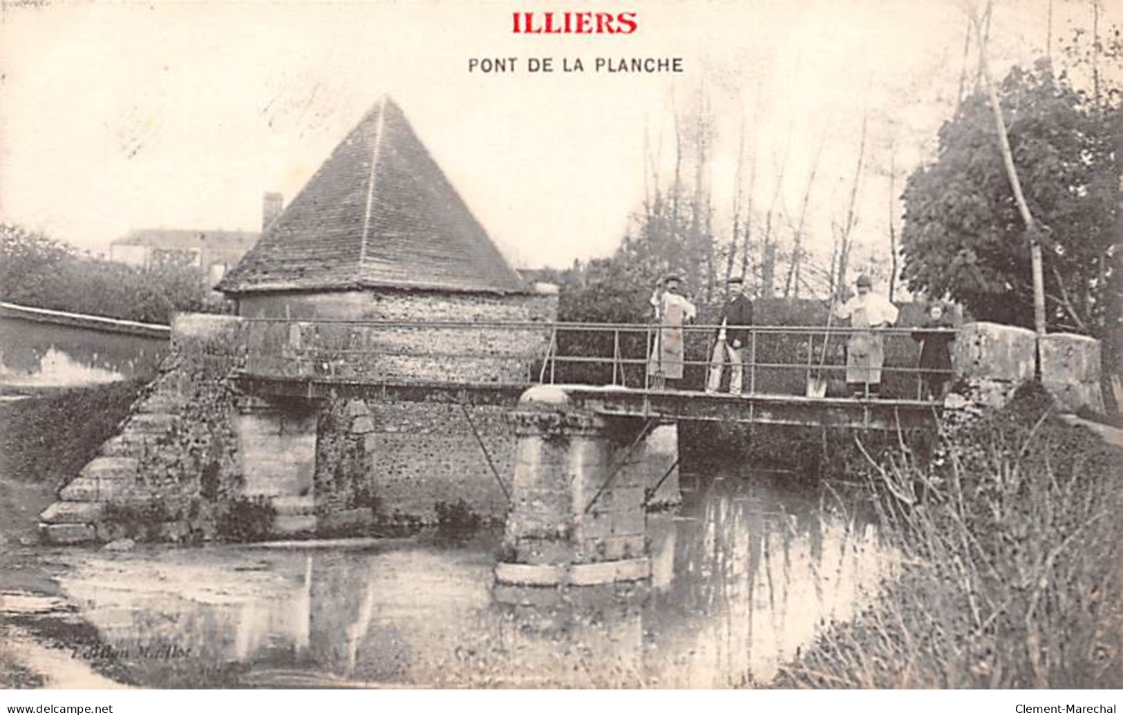 ILLIERS - Pont De La Planche - Très Bon état - Illiers-Combray