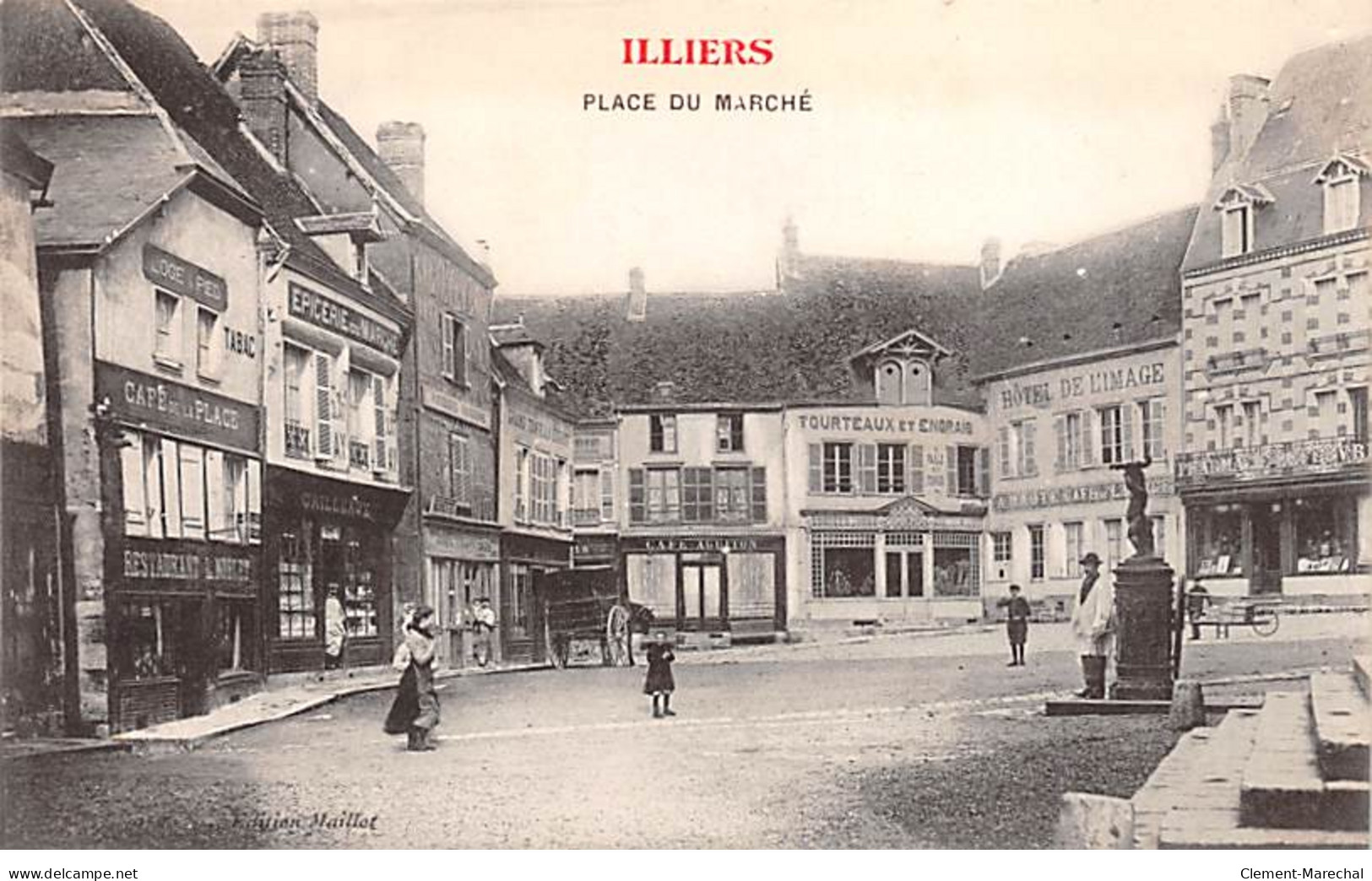 ILLIERS - Place Du Marché - Très Bon état - Illiers-Combray
