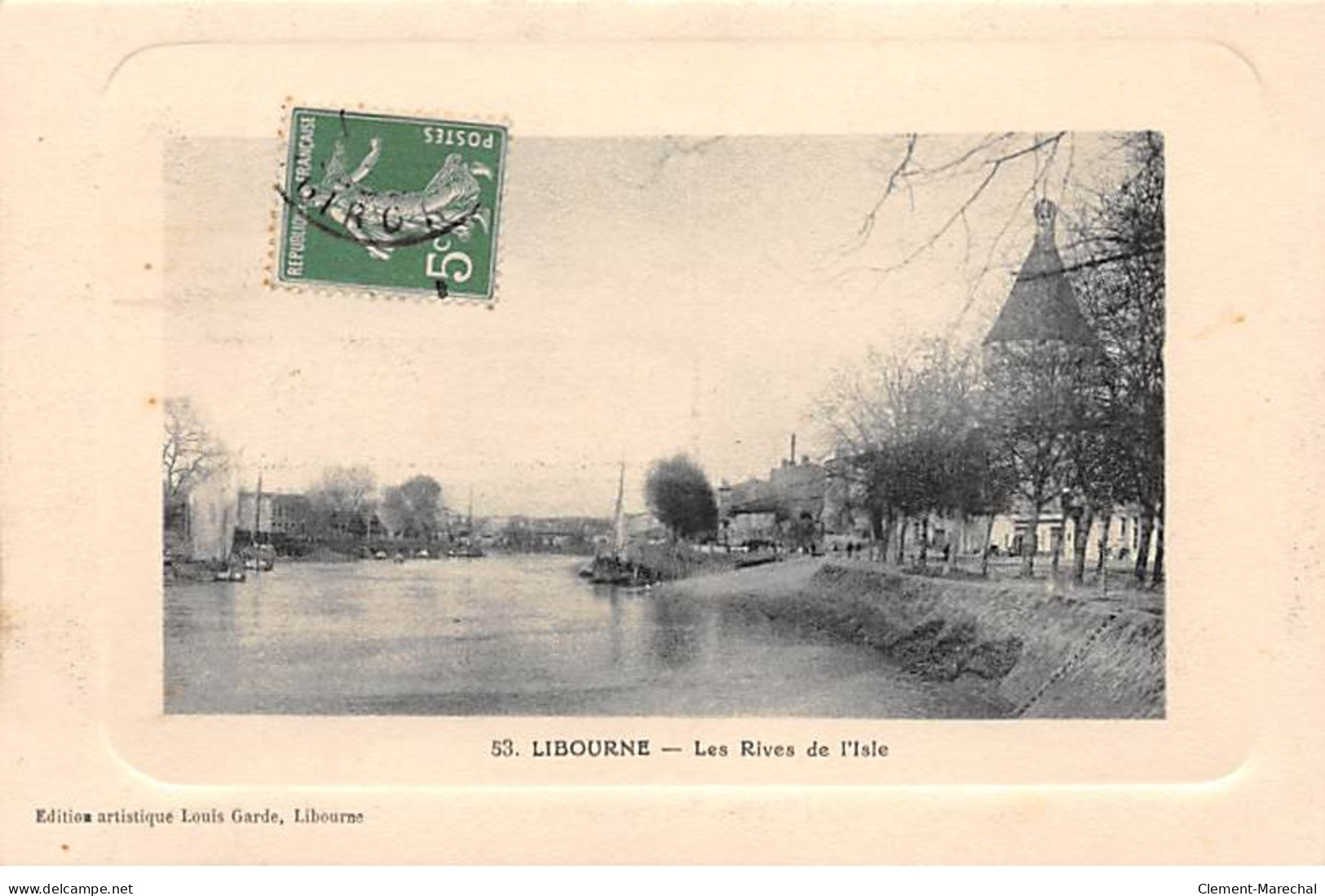 LIBOURNE - Les Rives De L'Isle - Très Bon état - Libourne