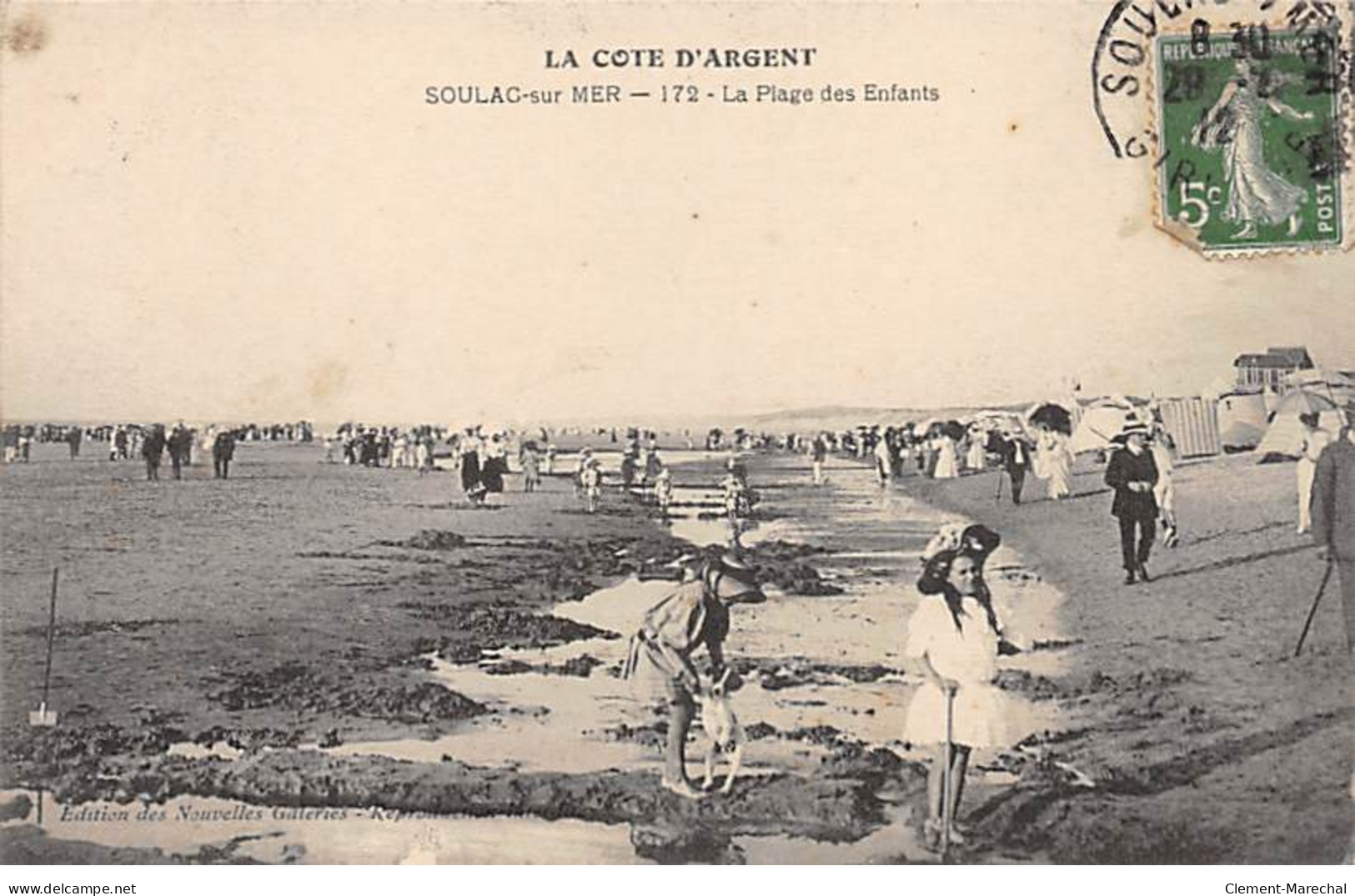 SOULAC SUR MER - La Plage Des Enfants - Très Bon état - Soulac-sur-Mer