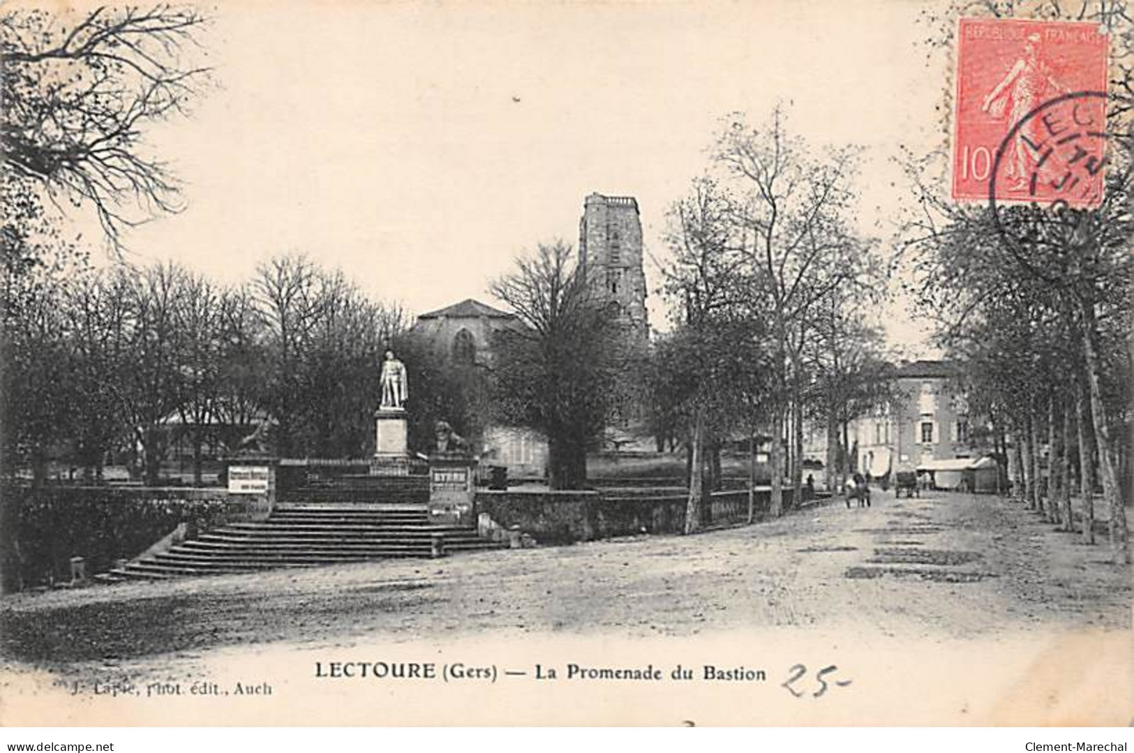 LECTOURE - La Promenade Du Bastion - Très Bon état - Lectoure