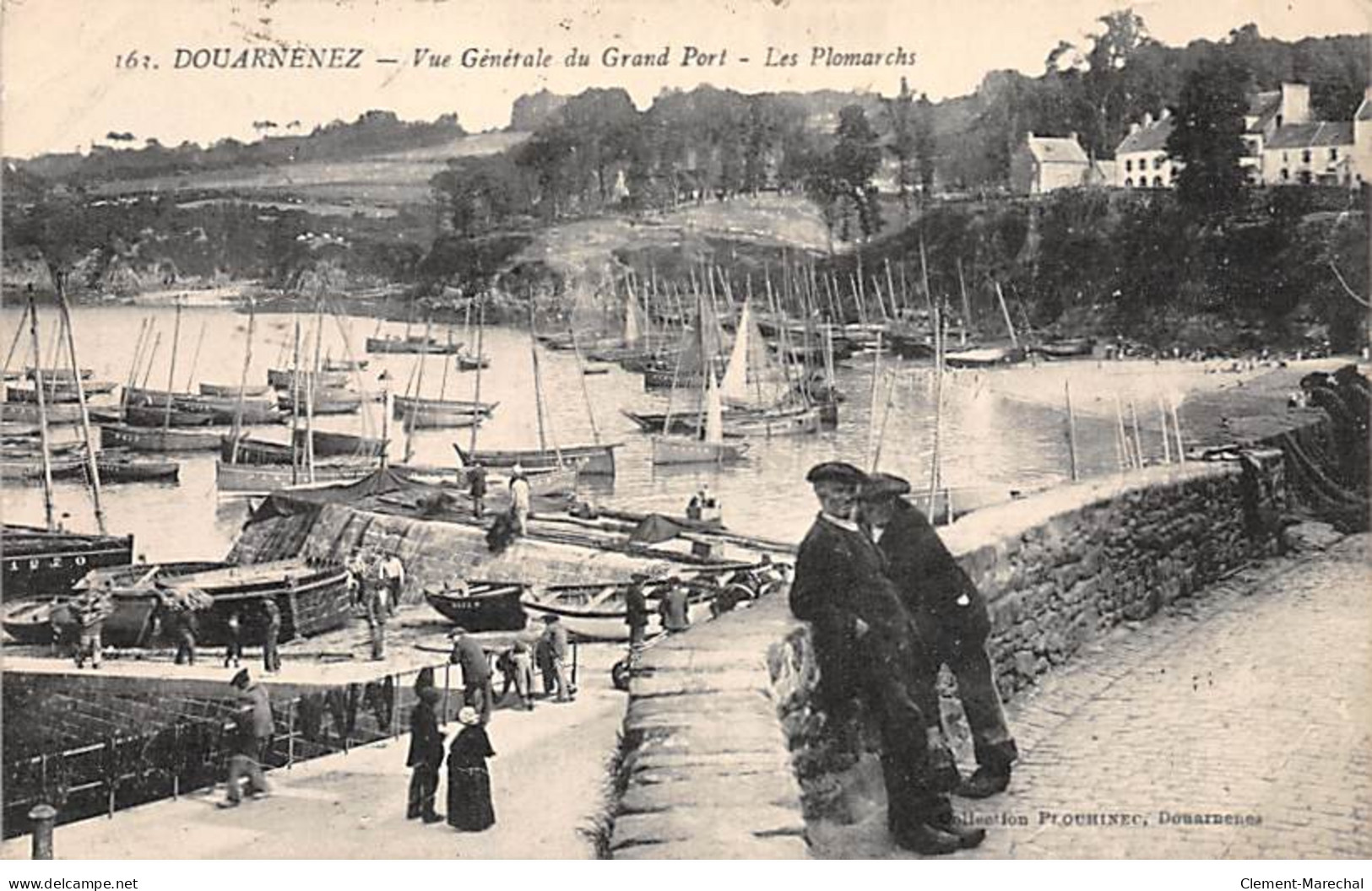 DOUARNENEZ - Vue Générale Du Grand Port - Les Plomarchs - Très Bon état - Douarnenez