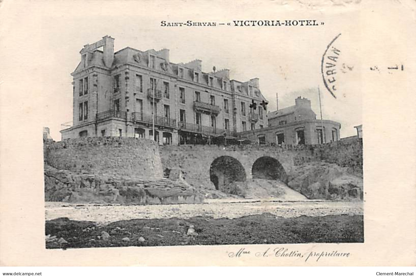 SAINT SERVAN - Victoria Hôtel - Très Bon état - Saint Servan
