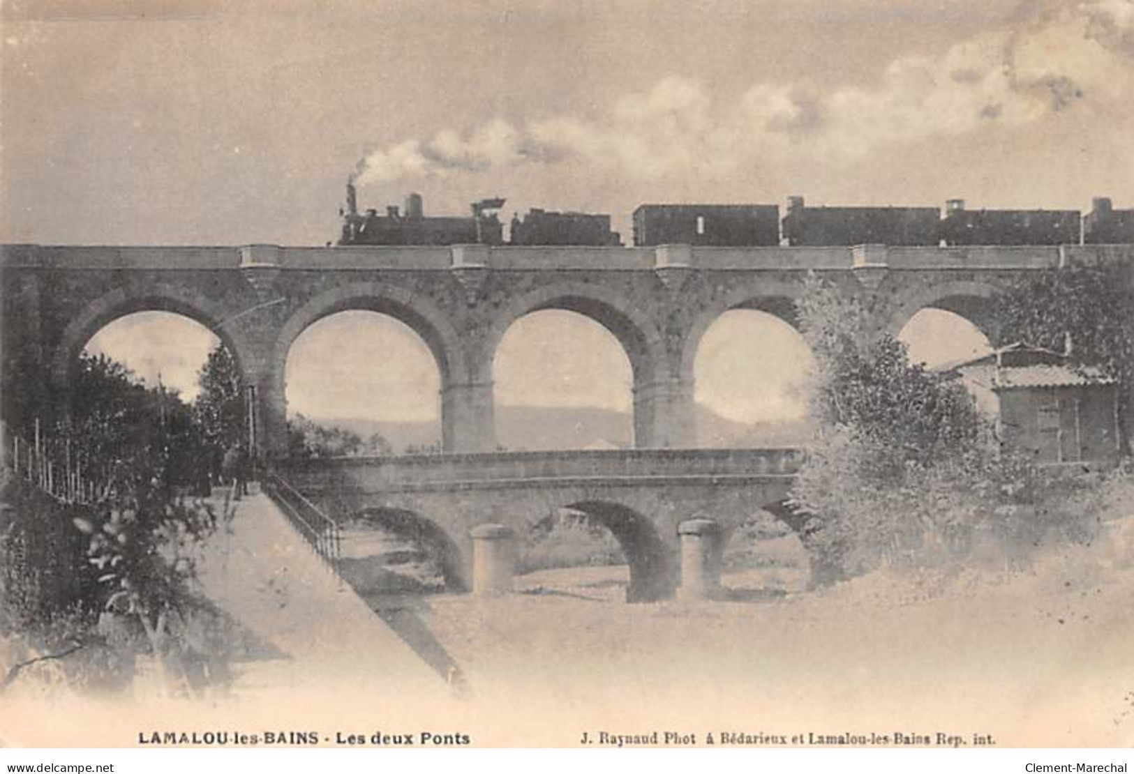 LAMALOU LES BAINS - Les Deux Ponts - Très Bon état - Lamalou Les Bains