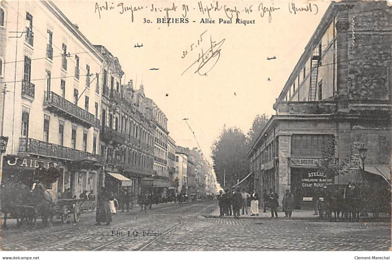 BEZIERS - Allée Paul Riquet - Très Bon état - Beziers