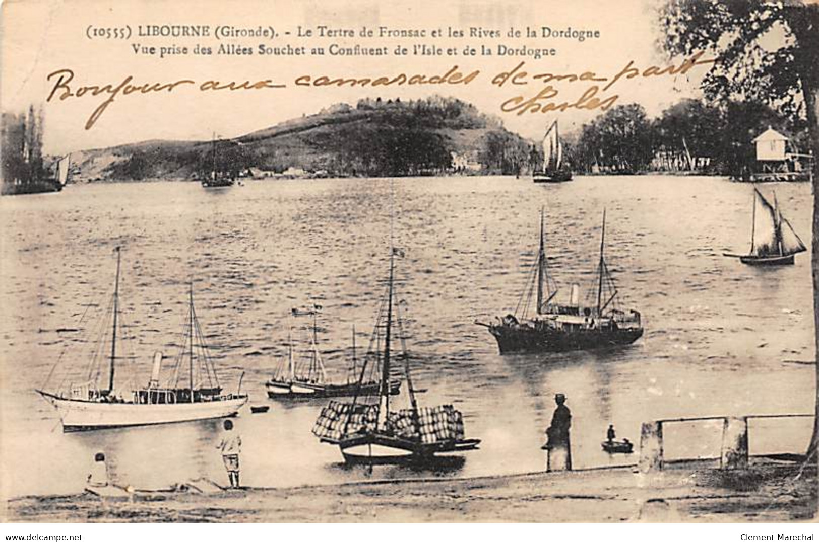 LIBOURNE - Le Tertre De Fronsac Et Les Rives De La Dordogne - Très Bon état - Libourne