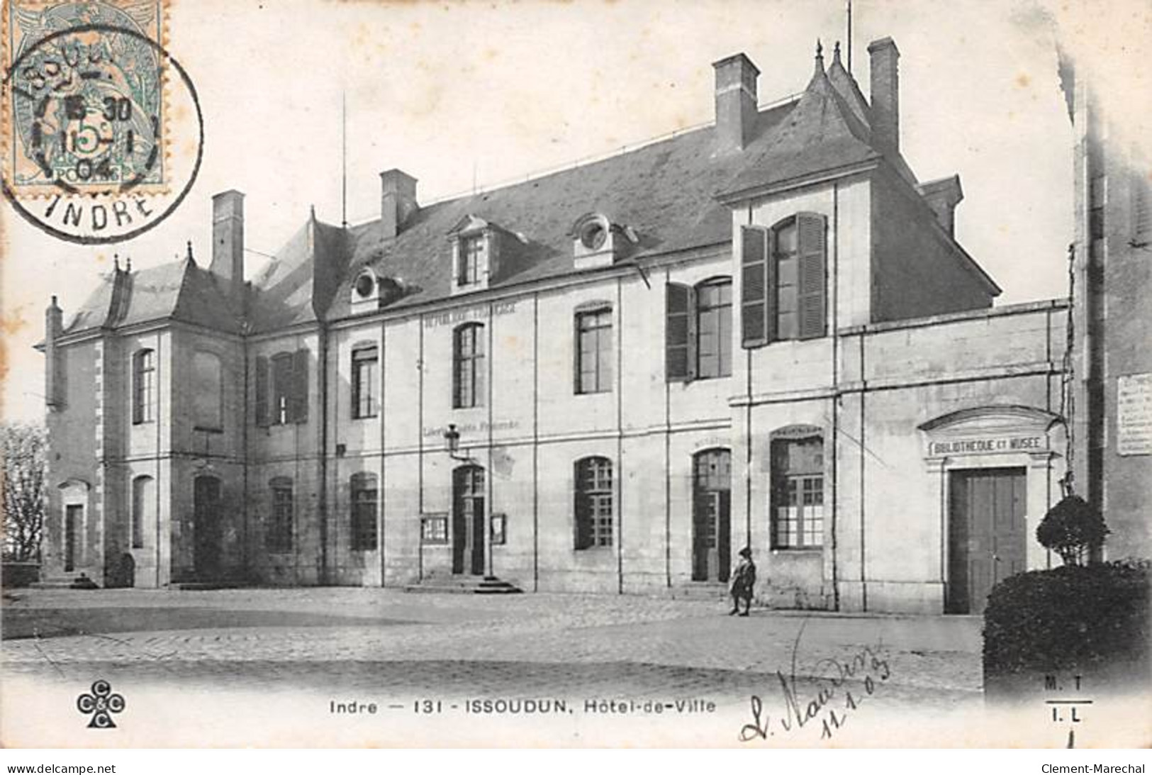 ISSOUDUN - Hôtel De Ville - Très Bon état - Issoudun