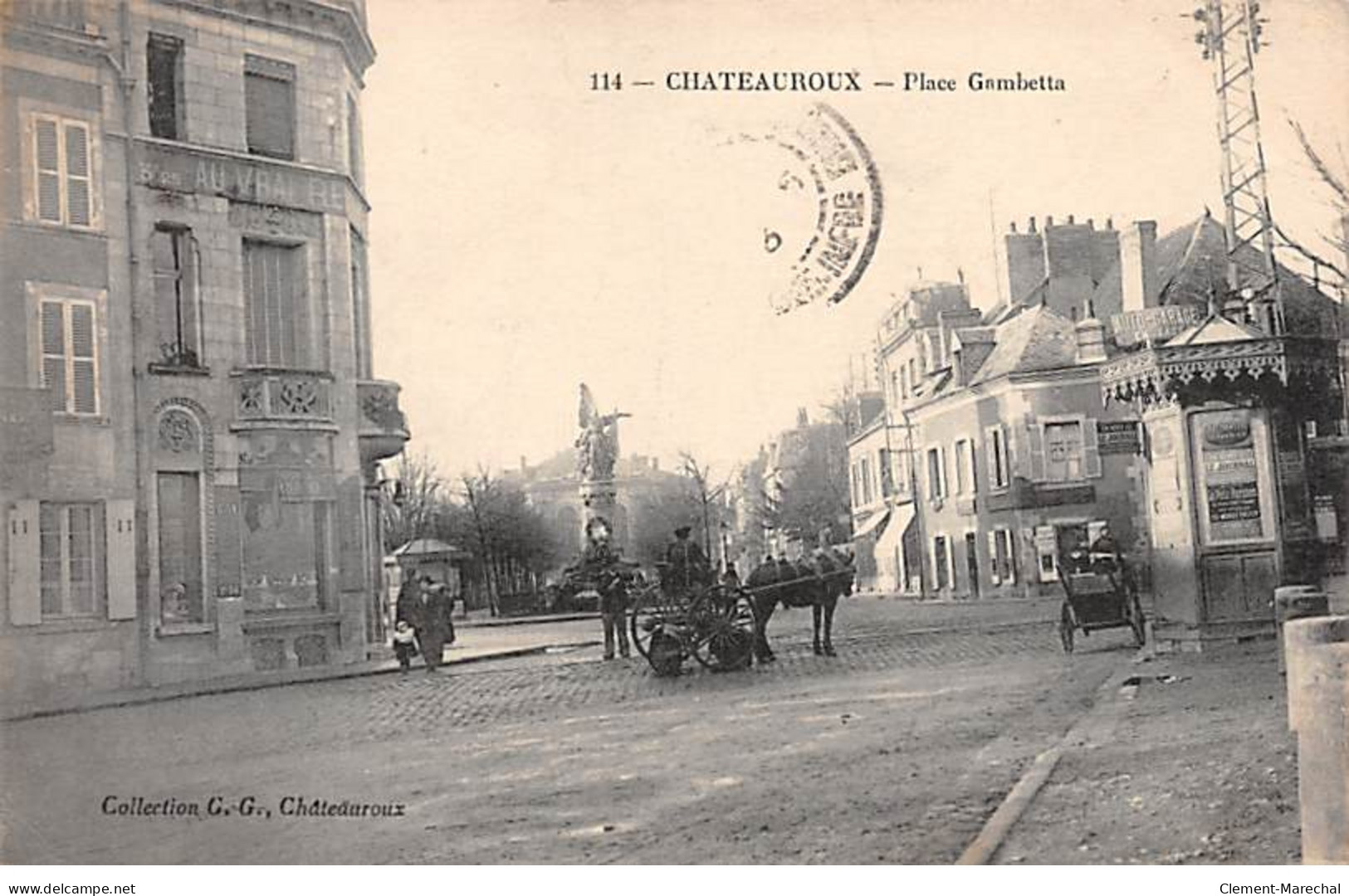 CHATEAUROUX - Place Gambetta - Très Bon état - Chateauroux