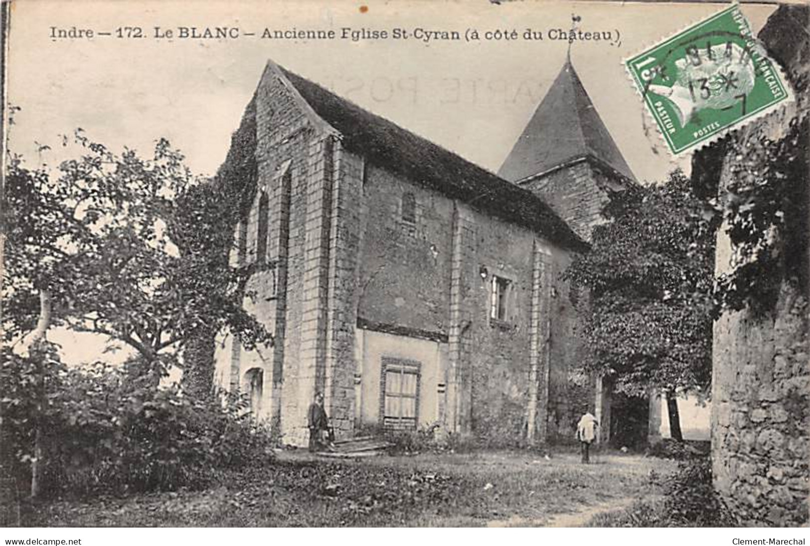 LE BLANC - Ancienne Eglise Saint Cyran (à Côté Du Château) - Très Bon état - Le Blanc
