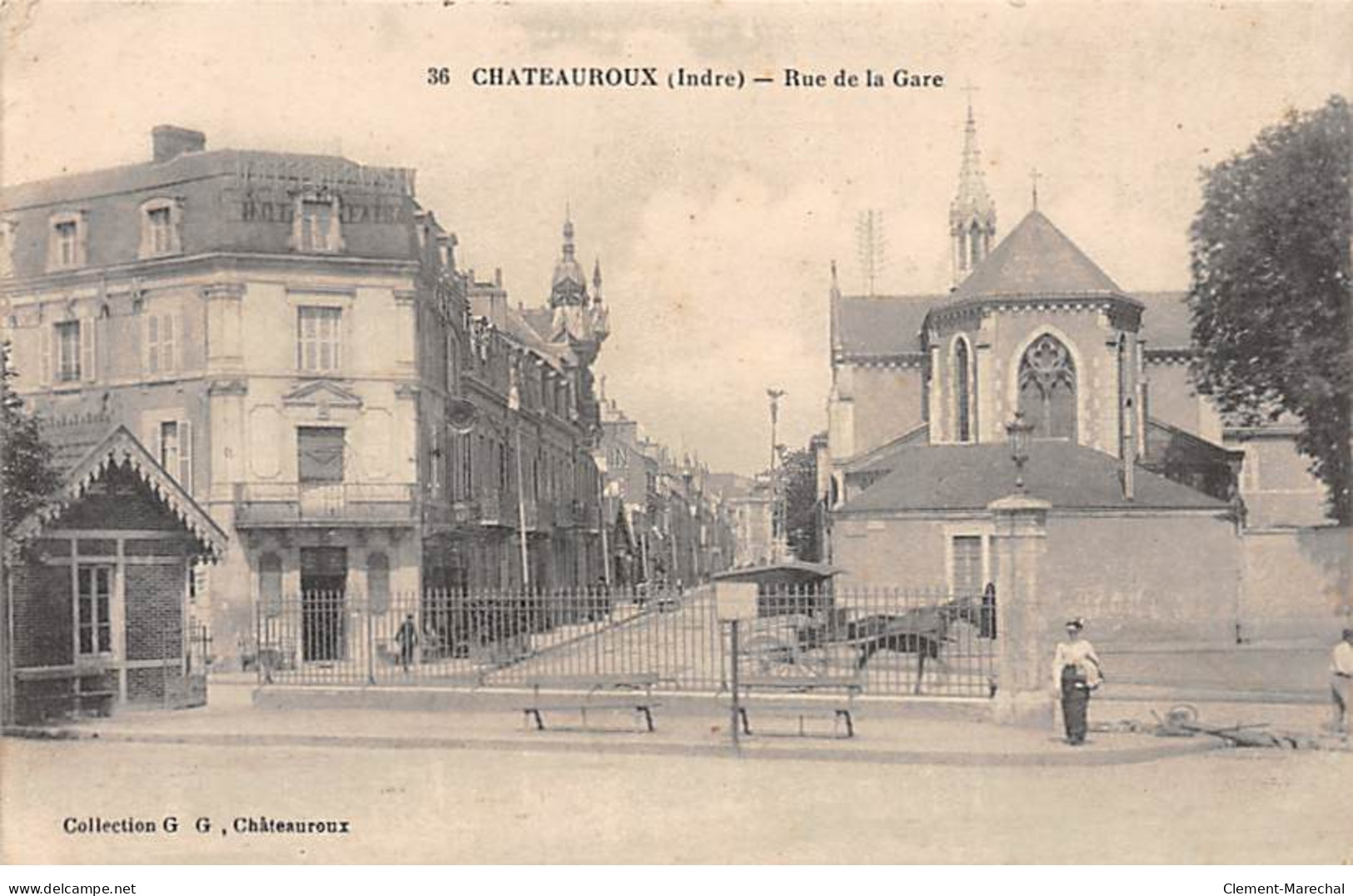 CHATEAUROUX - Rue De La Gare - Très Bon état - Chateauroux