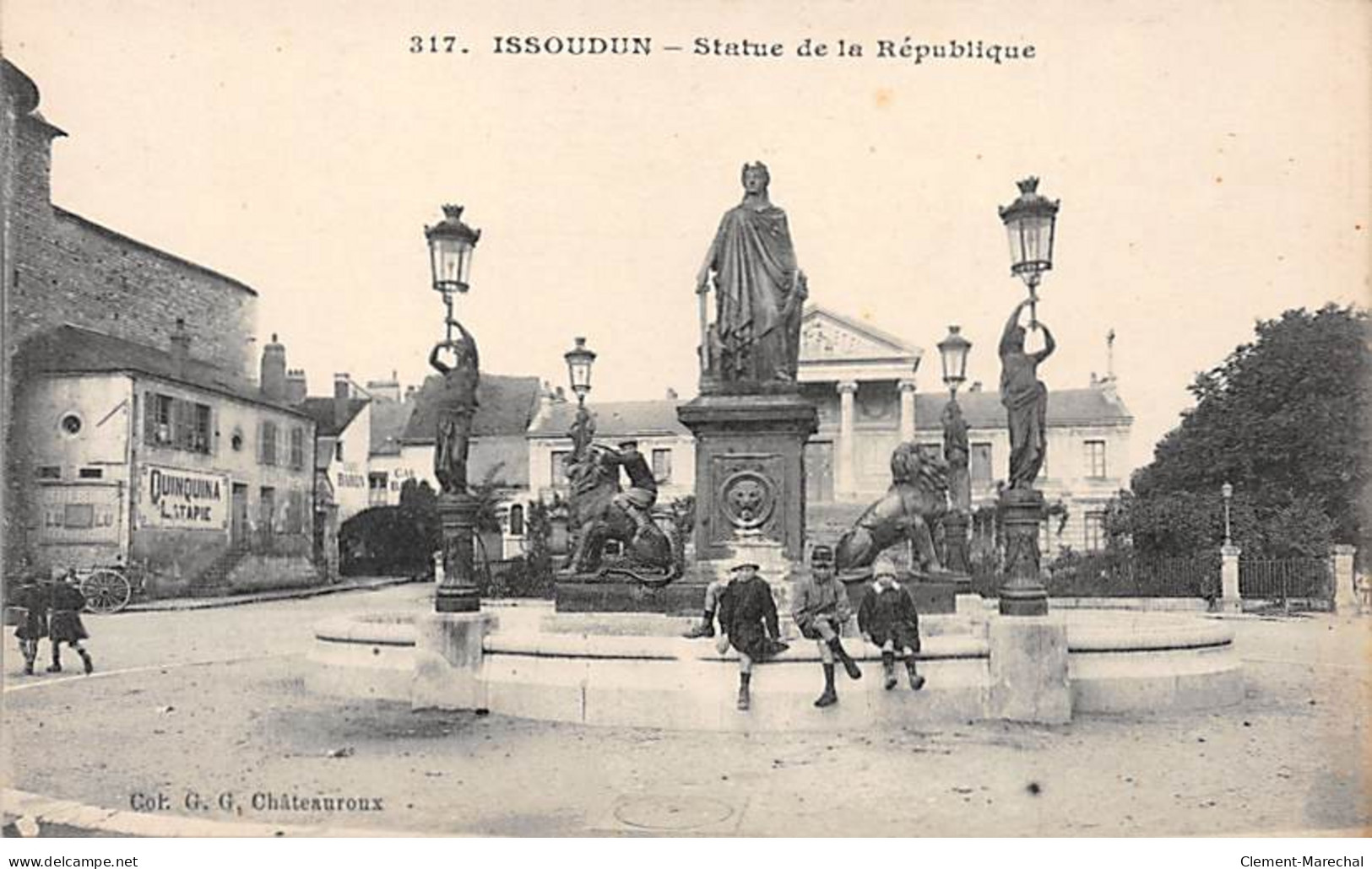 ISSOUDUN - Statue De La République - Très Bon état - Issoudun