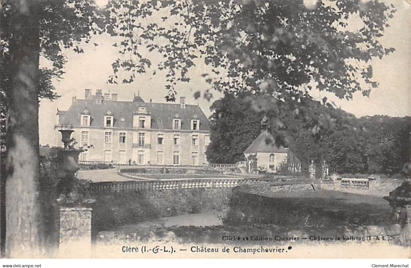 CLERE - Château De Champchevrier - Très Bon état - Cléré-les-Pins