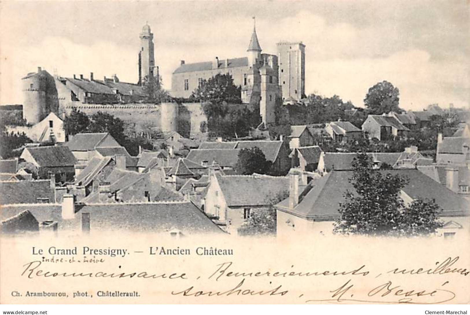 LE GRAND PRESSIGNY - L'Ancien Château - Très Bon état - Le Grand-Pressigny