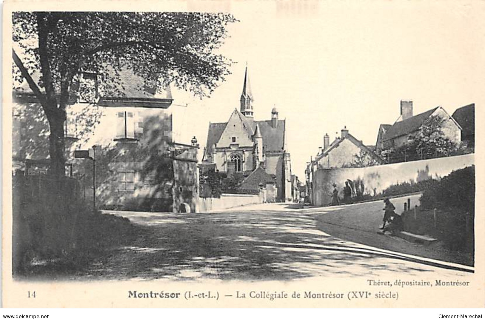 MONTRESOR - La Collégiale De Montrésor - Très Bon état - Montrésor