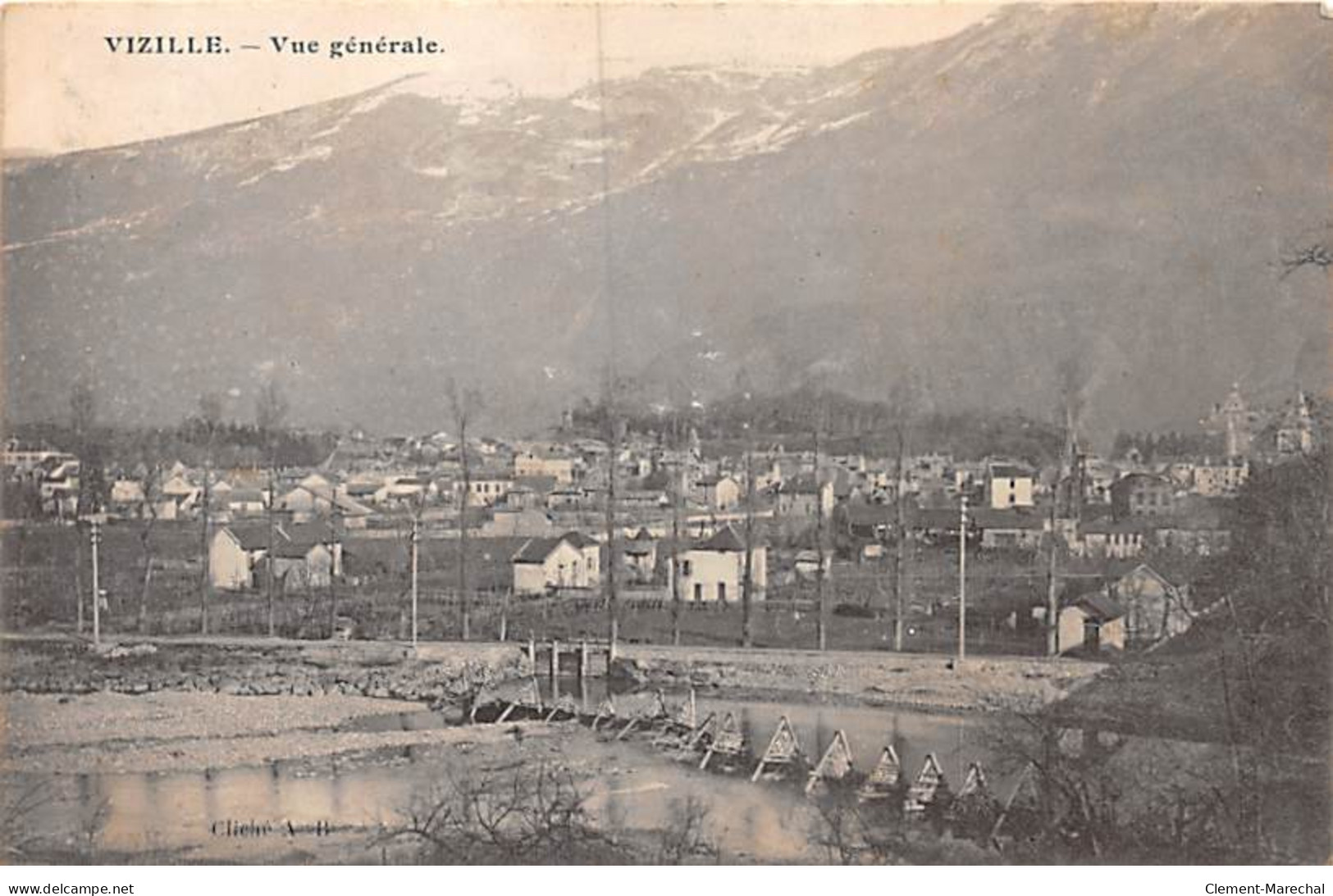 VIZILLE - Vue Générale - Très Bon état - Vizille