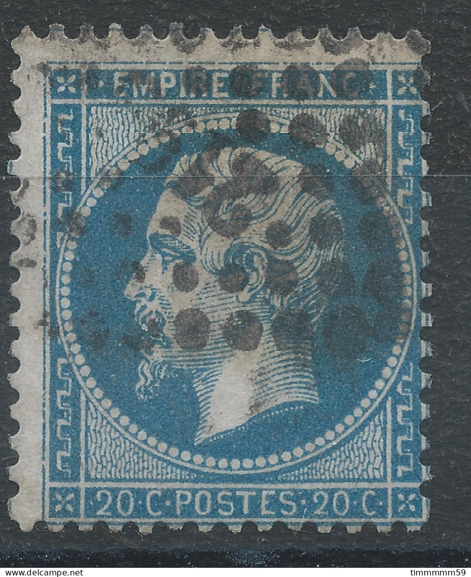 Lot N°83211   N°22, Oblitéré PC Du GC 2195 KARCENAT(14) Ou PC 2195 MOUZON(7), Indice 5 - 1862 Napoléon III