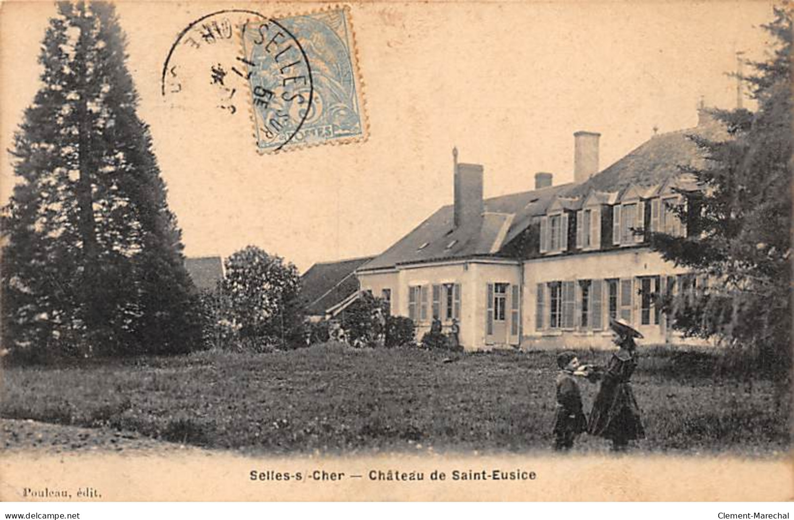 SELLES SUR CHER - Château De Saint Eusice - Très Bon état - Selles Sur Cher