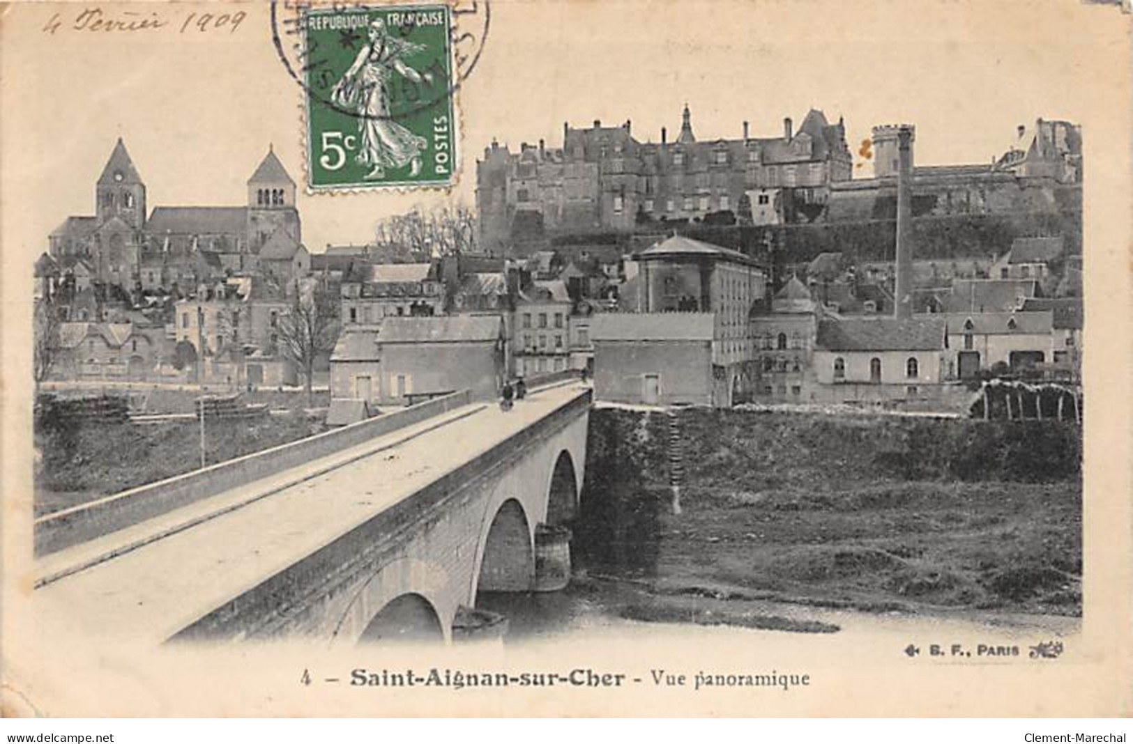 SAINT AIGNAN SUR CHER - Vue Panoramique - Très Bon état - Saint Aignan