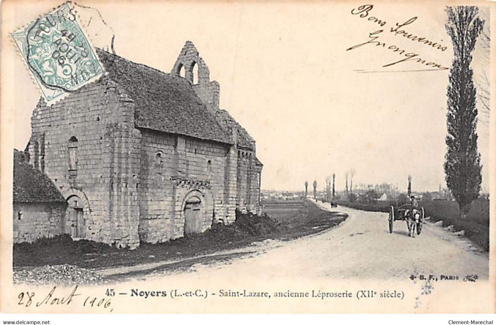 NOYERS - Saint Lazarre, Ancienne Léproserie - Très Bon état - Noyers Sur Cher