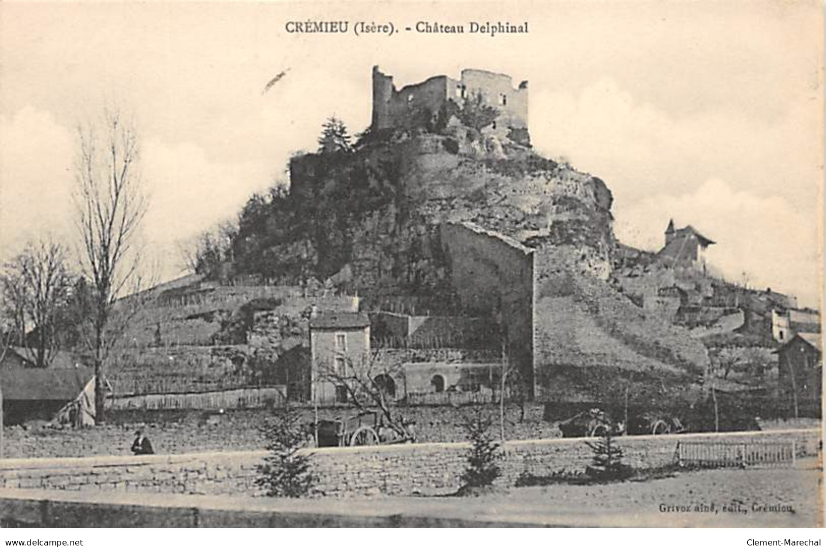 CREMIEU - Château Delphinal - Très Bon état - Crémieu