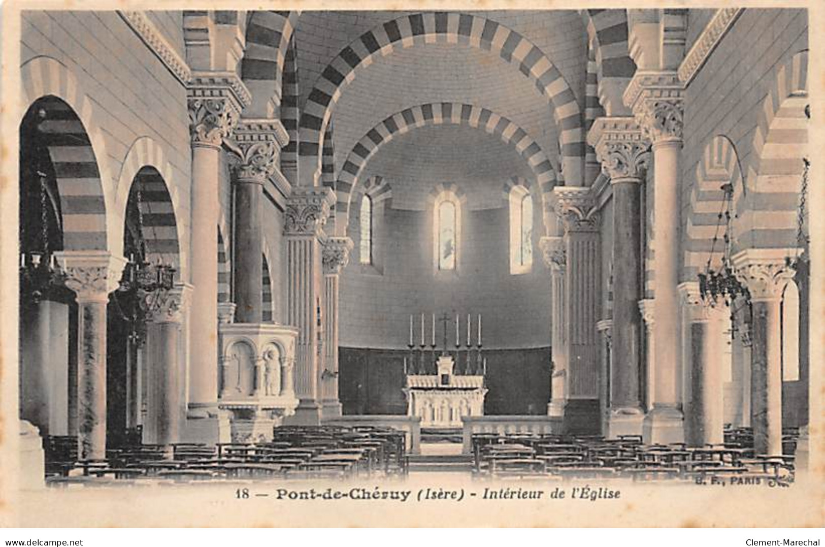 PONT DE CHERUY - Intérieur De L'Eglise - Très Bon état - Pont-de-Chéruy
