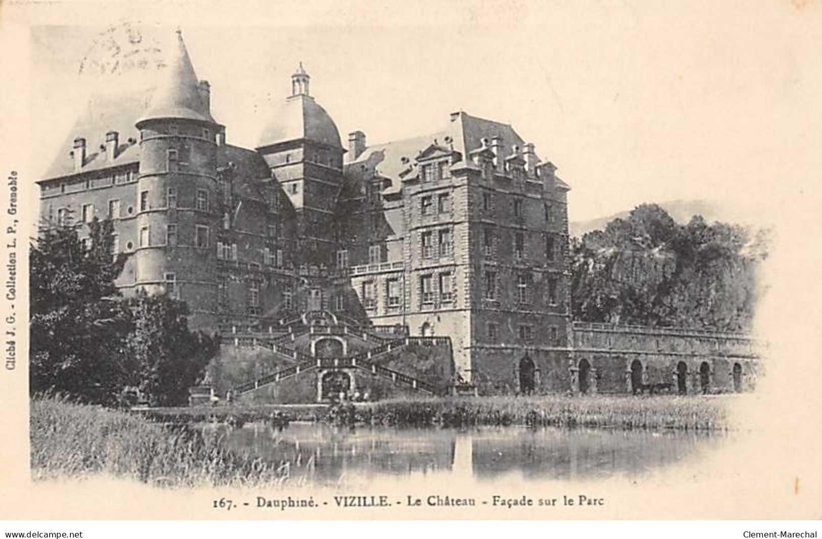 VIZILLE - Le Château - Façade Sur Le Parc - Très Bon état - Vizille