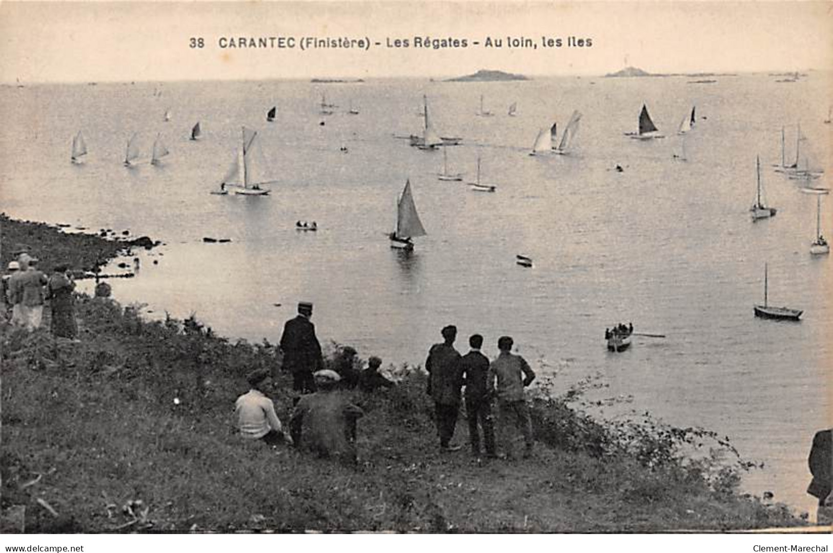 CARANTEC - Les Régates - Au Loin, Les Iles - Trés Bon état - Carantec