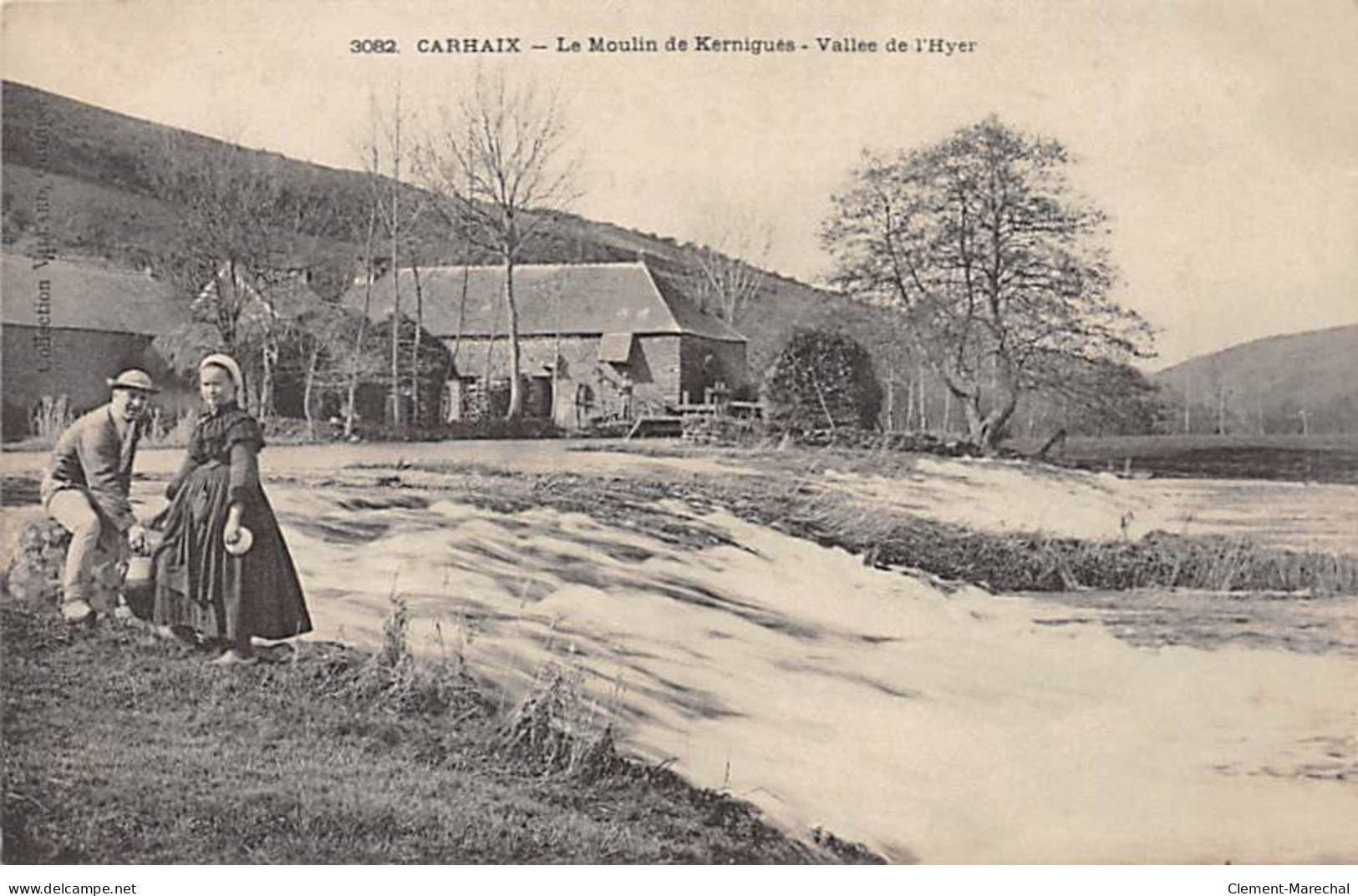 CARHAIX - Le Moulin De Kernigués - Vallée De L'Hyer - Trés Bon état - Carhaix-Plouguer