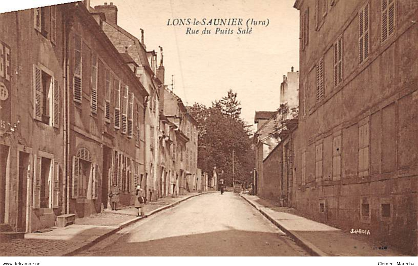 LONS LE SAUNIER - Rue Du Puits Salé - Très Bon état - Lons Le Saunier