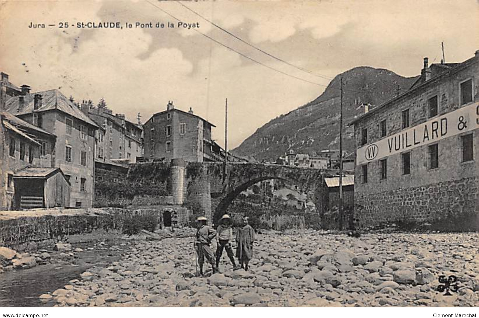 SAINT CLAUDE - Le Pont De La Poyat - Très Bon état - Saint Claude