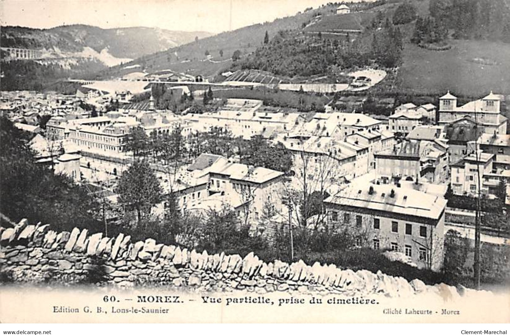 MOREZ - Vue Partielle, Prise Du Cimetière - Très Bon état - Morez