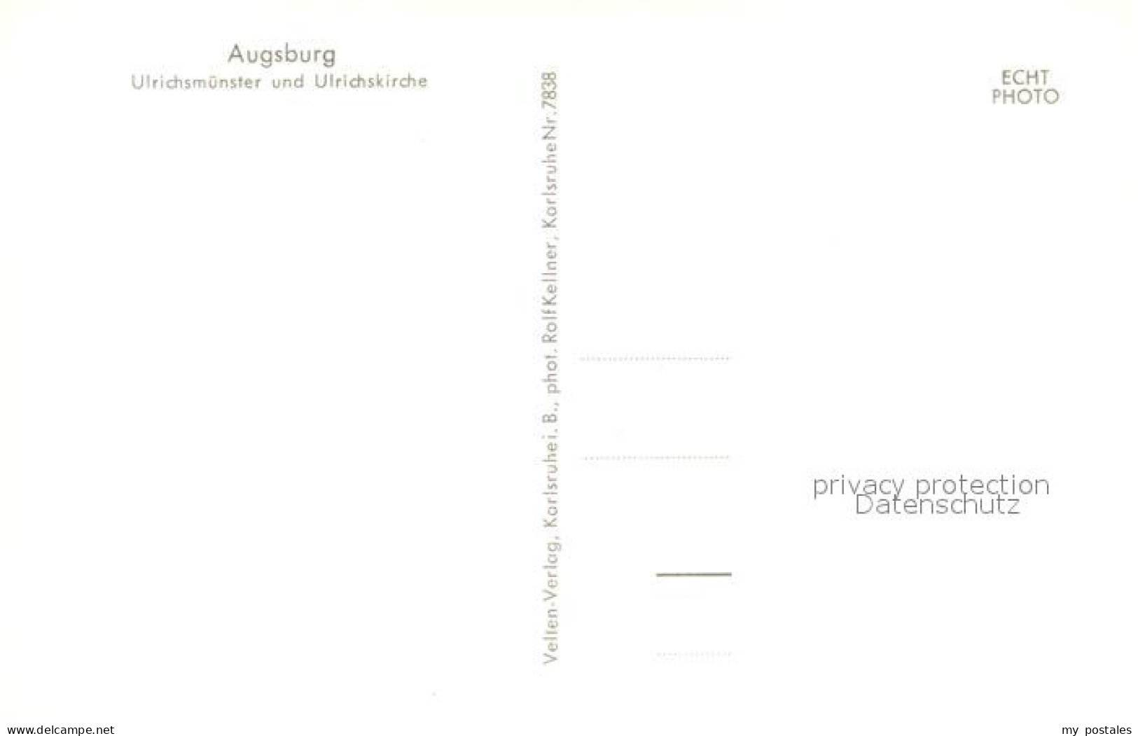 73332639 Augsburg Ulrichsmuenster Und Ulrichskirche Augsburg - Augsburg
