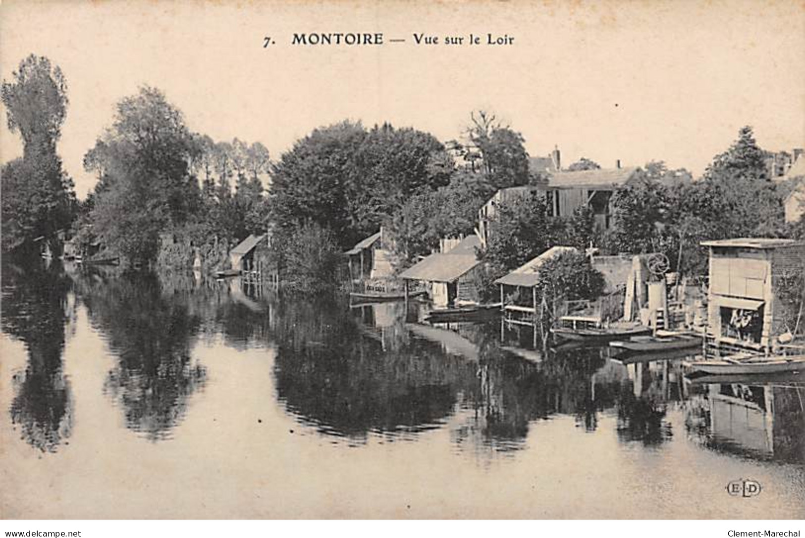 MONTOIRE - Vue Sur Le Loir - Très Bon état - Montoire-sur-le-Loir