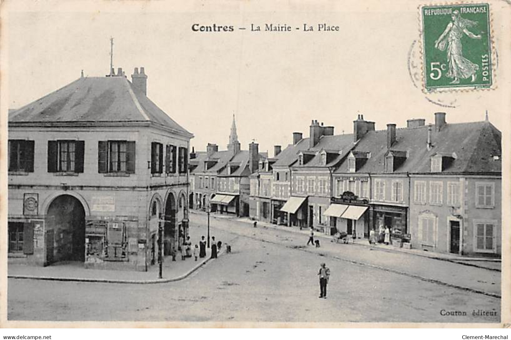 CONTRES - La Mairie - La Place - Très Bon état - Contres