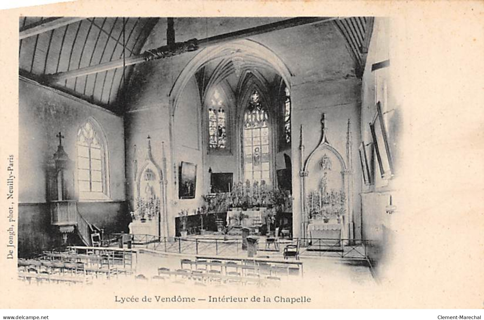 Lycée De VENDOME - Intérieur De La Chapelle - Très Bon état - Vendome