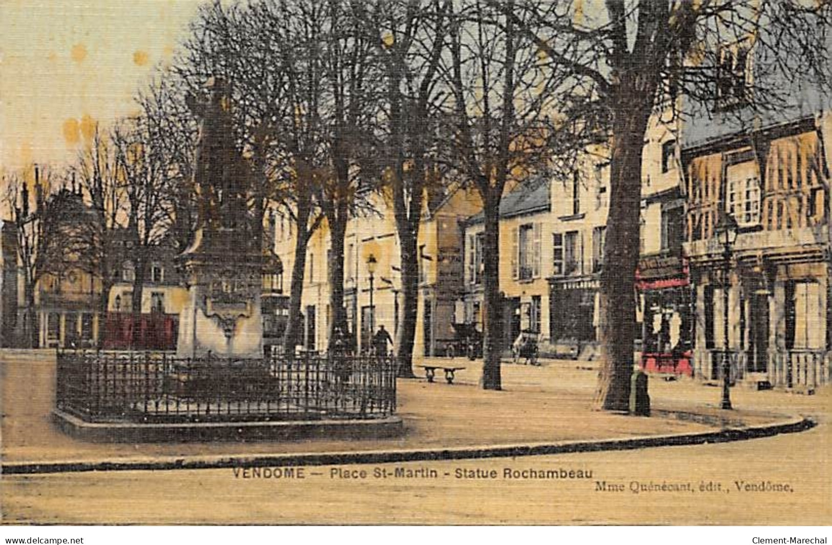 VENDOME - Place Saint Martin - Statue Rochambeau - Très Bon état - Vendome