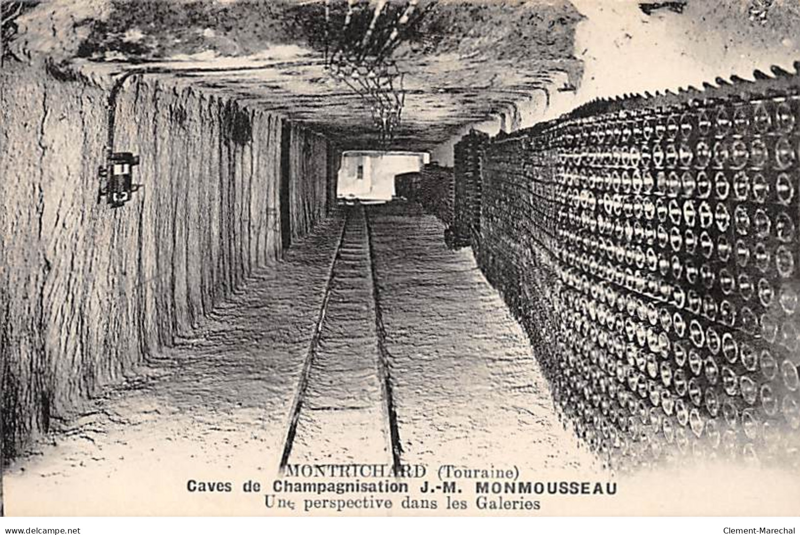 MONTRICHARD - Caves De Champagnisation J. M. Monmousseau - Une Perspective Dans Les Galeries - Très Bon état - Montrichard