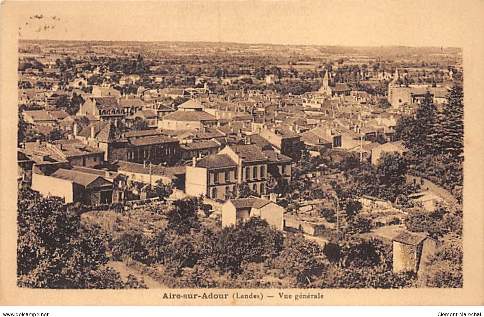 AIRE SUR ADOUR - Vue Générale - Très Bon état - Aire