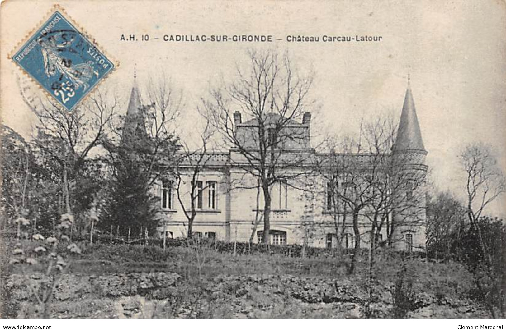 CADILLAC SUR GIRONDE - Château Carcau Latour - Très Bon état - Cadillac