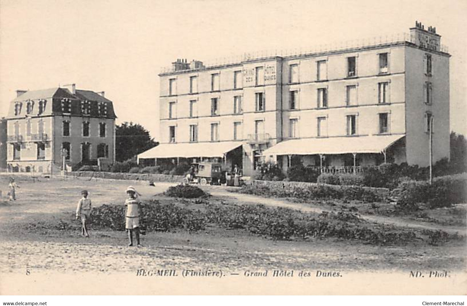 BEG MEIL - Grand Hôtel Des Dunes - Très Bon état - Beg Meil